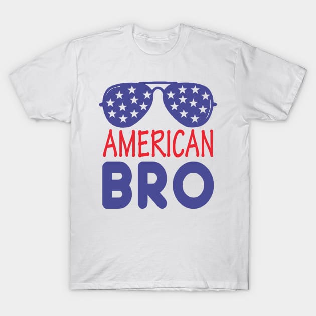 American Bro T-Shirt by TinyWinyShop